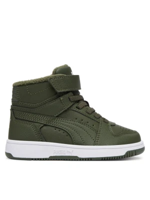 Sneakersy Puma Rebound Slam Mid Wtr 40880402 Zielony ciemny