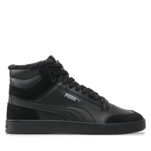 Sneakersy Puma Shuffle Mid Fur 387609 01 Czarny