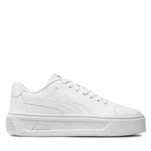 Sneakersy Puma Smash Platform V3 Sleek 38940101 Biały