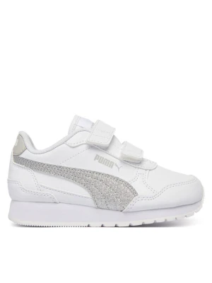 Sneakersy Puma St Runner V4 Glitter 401587 01 Biały
