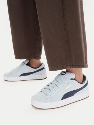 Sneakersy Puma Suede XL Jr 396577 56 Błękitny Niebieski jasny