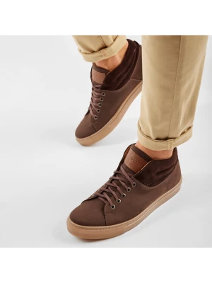 Sneakersy QUAZI QZ-52-05-000866 Brązowy