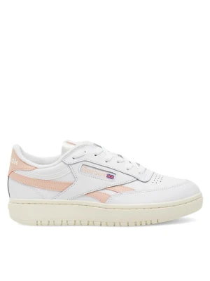Sneakersy Reebok Club C Double Revenge 100033101 Écru Kremowy