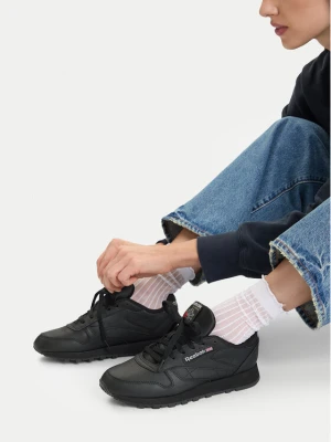 Sneakersy Reebok EO-CLASSIC LEATHER 100008497 Czarny