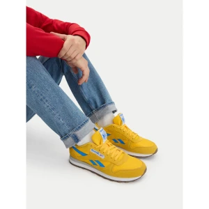 Sneakersy Reebok EO-CLASSIC LEATHER 100245029 Żółty