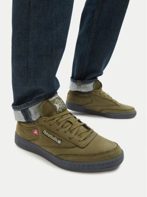Sneakersy Reebok EO-CLUB C 85 100278976 Zielony ciemny