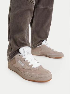 Sneakersy Reebok EO-CLUB C 85 VINTAGE 100268918 Beżowy ciemny