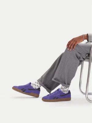 Sneakersy Reebok EO-CLUB C GROUNDS UK 100228140 Fioletowy