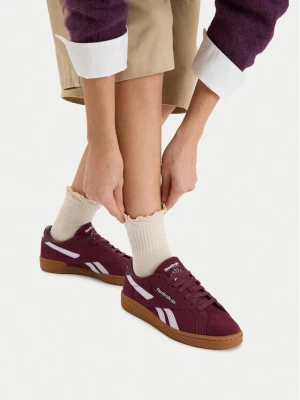 Sneakersy Reebok EO-CLUB C GROUNDS UK 100229523 Bordowy