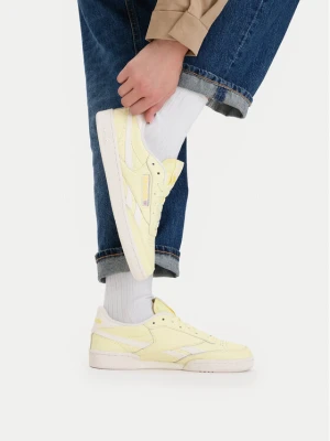 Sneakersy Reebok EO-CLUB C REVENGE 100260643 Żółty jasny