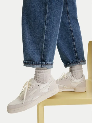 Sneakersy Reebok EO-CLUB C REVENGE VINTAGE II 100244745 Écru Kremowy