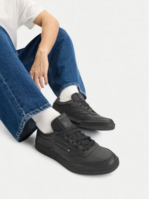 Sneakersy Reebok EO-CLUB C85 100000153 Czarny