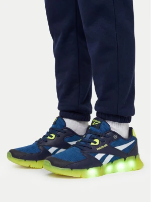 Sneakersy Reebok EO-ZIG N GLOW 2 ELASTIC LACE 100231957 Granatowy