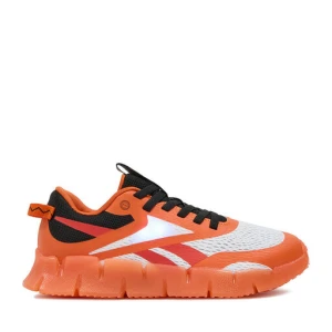 Sneakersy Reebok EO-ZIG N GLOW 3 ELASTIC LACE 100248021 Pomarańczowy