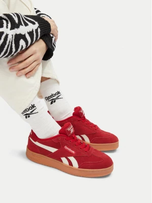 Sneakersy Reebok FORTE LOUNGER DOUBLE UP AR30255WRCI Czerwony