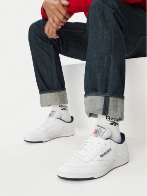 Sneakersy Reebok SS-CLUB C 85 100000156 Biały