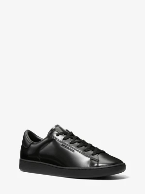 Sneakersy Reign z lakierowanej skóry Michael Kors CZARNY (Czarny)