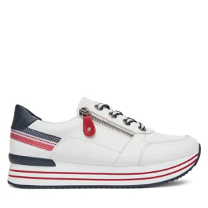 Sneakersy Remonte D1312-82 Biały