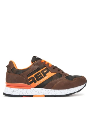 Sneakersy REPLAY GMS68 .000.C0096T Brązowy