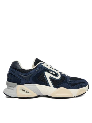 Sneakersy REPLAY GMS9M .000.C0022T Granatowy