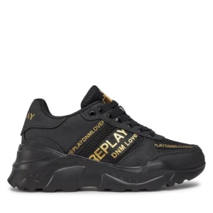 Sneakersy Replay GWS7Z .000.C0007S Black Gold