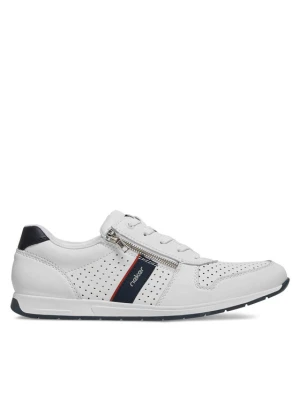 Sneakersy Rieker 11929-80 Biały