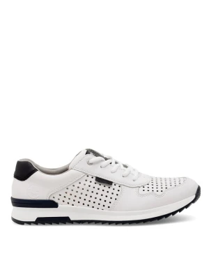 Sneakersy Rieker 16106-80 Biały