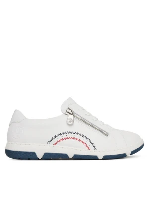 Sneakersy Rieker 42424-80 Biały