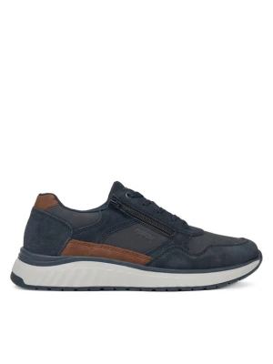 Sneakersy Rieker B0601-14 Granatowy