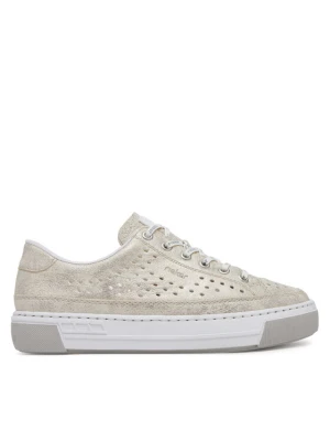 Sneakersy Rieker CEO-L8849-60 Złoty