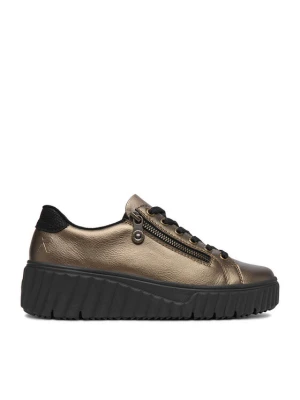 Sneakersy Rieker CEO-N2501-90 Złoty
