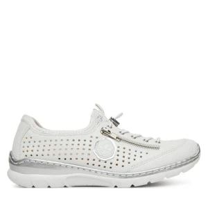 Sneakersy Rieker L3254-80 Biały