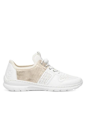 Sneakersy Rieker L3254-80 Biały