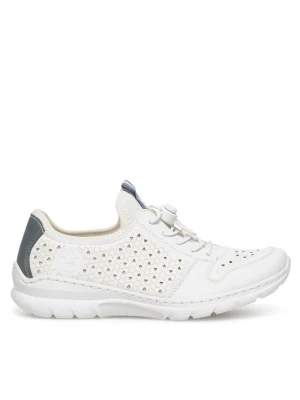 Sneakersy Rieker L3288-80 Biały