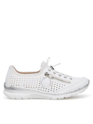 Sneakersy Rieker L3296-82 Biały