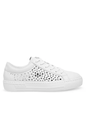 Sneakersy Rieker L8831-80 Biały