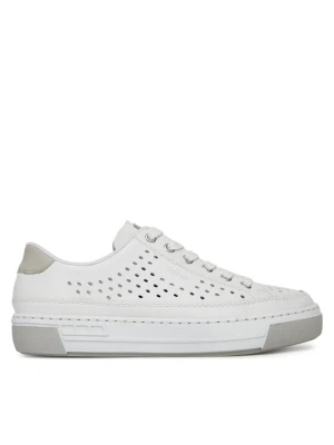 Sneakersy Rieker L8849-80 Biały