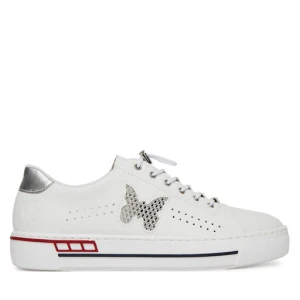 Sneakersy Rieker L8857-80 Biały