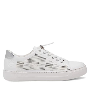 Sneakersy Rieker L9853-80 Biały