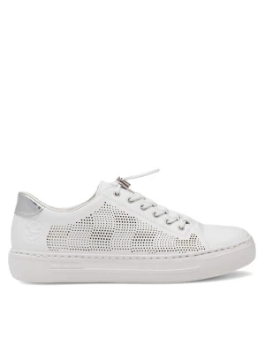 Sneakersy Rieker L9853-80 Biały