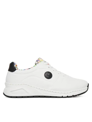 Sneakersy Rieker M4903-80 Biały