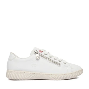 Sneakersy Rieker N0900-81 Biały