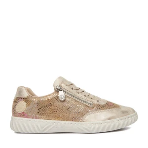 Sneakersy Rieker N0902-90 Złoty
