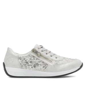 Sneakersy Rieker N1112-80 Srebrny