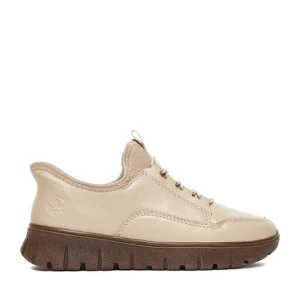 Sneakersy Rieker N1357-60 Beżowy