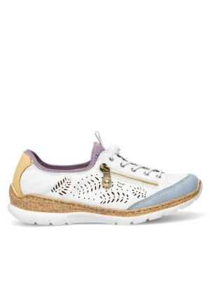 Sneakersy Rieker N42K6-80 Biały