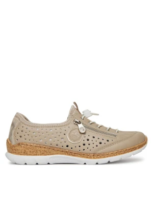 Sneakersy Rieker N42P6-62 Beżowy