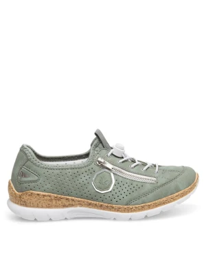 Sneakersy Rieker N42V1-52 Zielony