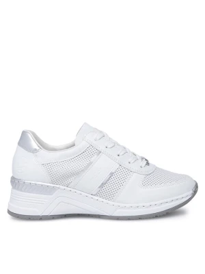 Sneakersy Rieker N4315-80 Biały