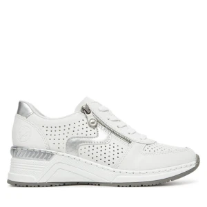 Sneakersy Rieker N4340-80 Biały